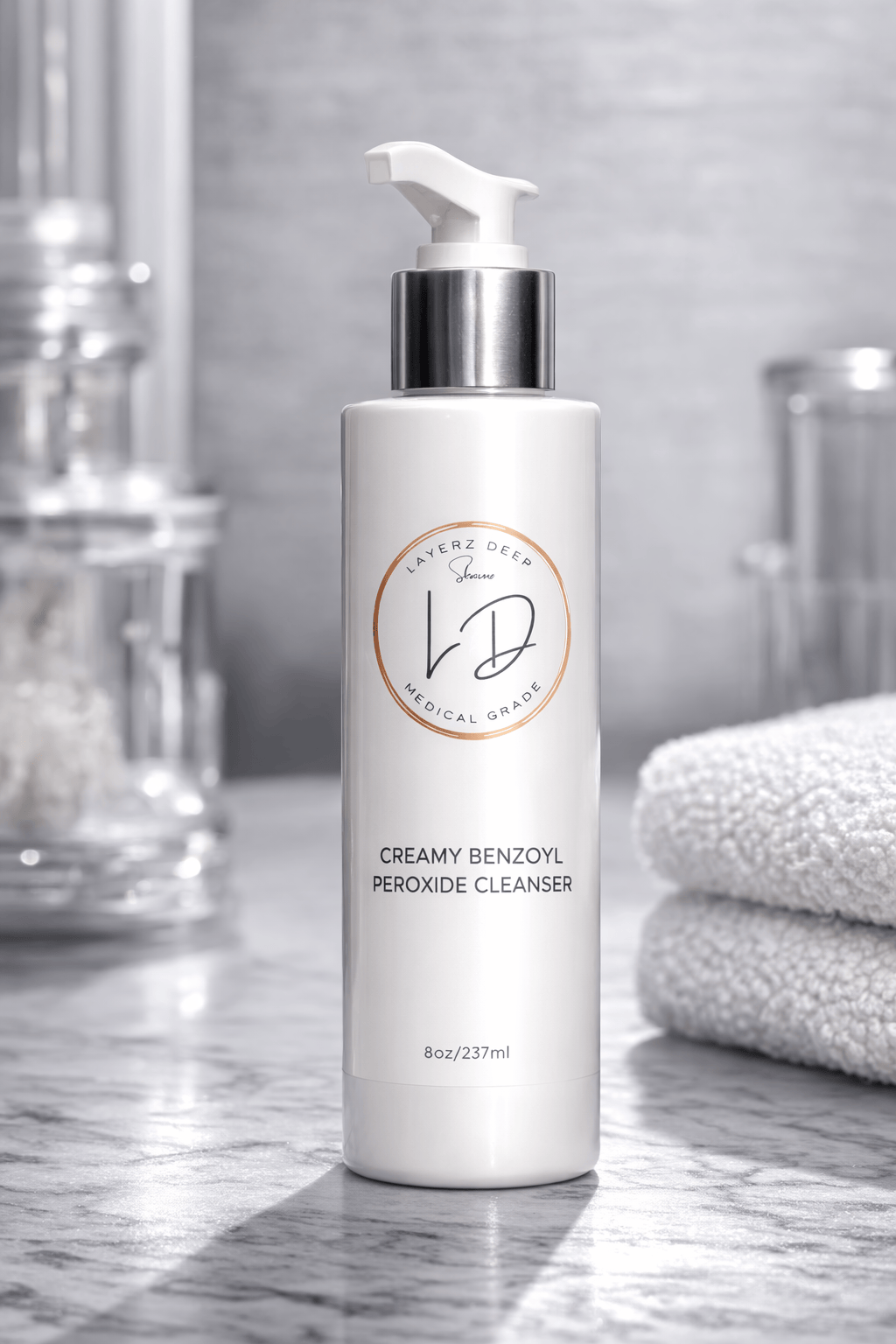 Creamy Benzoyl Peroxide Cleanser